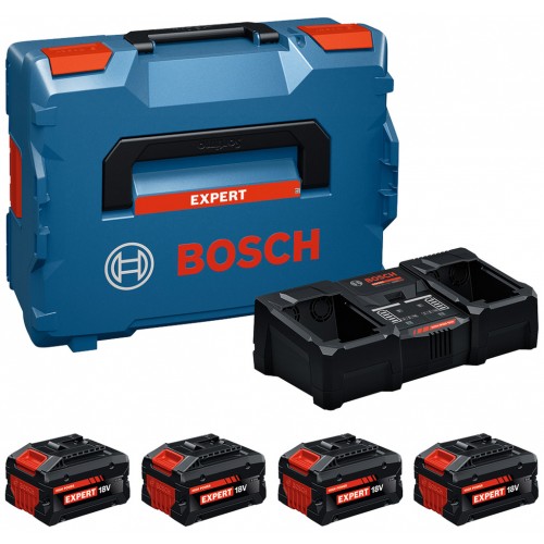 BOSCH EXPERT 2x EXBA18V-55 + 2x EXBA18V-80 + EXAL18V2-320 Starter-Set 1600A0373Y