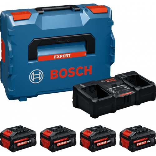 BOSCH Expert 2x EXBA18V-55 + 2x EXBA18V-80 + EXAL18V2-320 Starter-Set 1600A0373Y