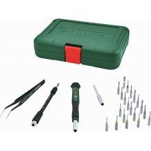 BOSCH Präzisions-Bit-Schraubendreher-Set 24-teilig 1600A039HT