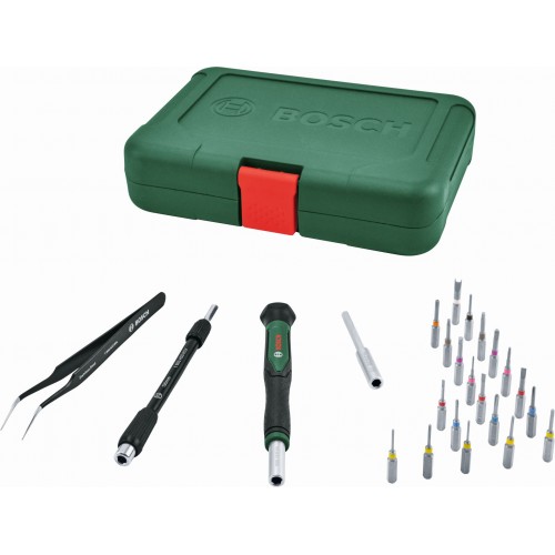 BOSCH Präzisions-Bit-Schraubendreher-Set 24-teilig 1600A039HT BOSCH Präzisions-Bit-Schraubendreher-Set 24-teilig 1600A039HT