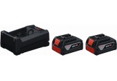BOSCH 2x GBA 18V 5.0Ah + GAL 12V/18V-80 PROFESSIONAL Batterie/Ladegerät Set 1600A03CH1