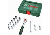 BOSCH 15-teiliger Ratschen-Satz 1/4” 1600A03EG1