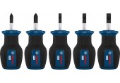 Bosch PRO Stubby-Schraubendreher-Set PH/SL, 5-tlg. 1600A03HU6