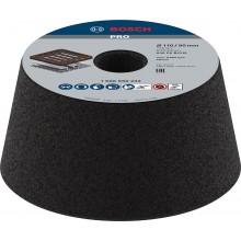 BOSCH PRO Metal Konischer Schleiftopf, 90 x 110 x 55 mm, G36 1608600233