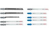 BOSCH Stichsägeblatt Set Wood and Metal Basic, 10-tlg. 2607012071