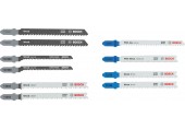 BOSCH Stichsägeblatt Set Wood and Metal Advanced, 10-tlg. 2607012072