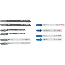 BOSCH Stichsägeblatt Set Wood and Metal Advanced, 10-tlg. 2607012072