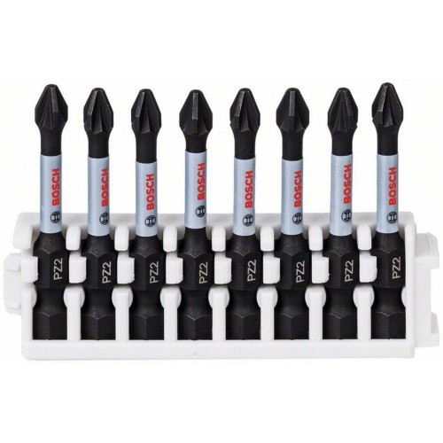 BOSCH Impact Control Schrauberbit-Set, 8-teilig 2608522331