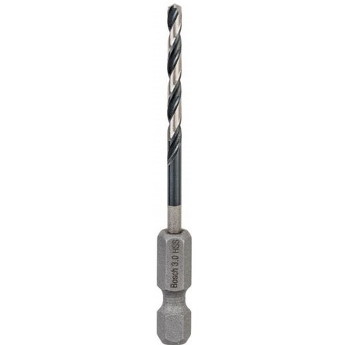 BOSCH HSS Spiralbohrer mit Sechskantschaft 3,0 mm
