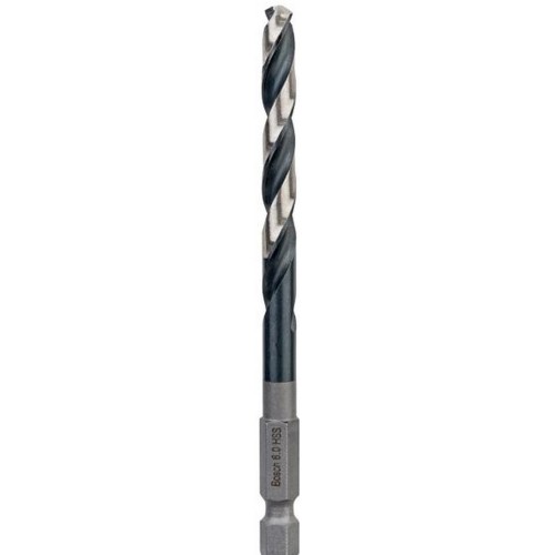 BOSCH HSS Spiralbohrer mit Sechskantschaft 6,0 mm 2608577058