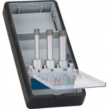 BOSCH PRO Ceramic dry Bohrer-Set, 6 x 33, 8 x 33, 10 x 33 mm, 3-tlg. 2608587145