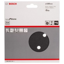 BOSCH Schleifpapier F355, Packung 5 Stück 150 mm, 1200 2608605132