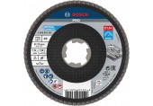 BOSCH PRO X571 Fächerschleifscheibe X-Lock, abgewinkelt, 115 mm, K40 2608619197