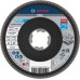 BOSCH PRO X571 Fächerschleifscheibe X-Lock, abgewinkelt, 115 mm, K40 2608619197