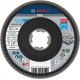 BOSCH PRO X571 Fächerschleifscheibe X-Lock, abgewinkelt, 115 mm, K40 2608619197
