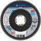 BOSCH Fächerschleifscheibe X571 Best for Metal, gewinkelt, 115 mm, K 60, Fiber 2608619198