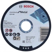 BOSCH Professional Trennscheibe gerade, Standard for Metal 115 mm, 22.23 mm. - 2608619767