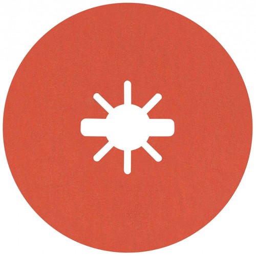 BOSCH EXPERT R782 Prisma Ceramic X-LOCK Fiberscheibe, 115 mm, 22,23 mm, G 120 2608621823