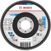 BOSCH X451 Fächerschleifscheibe, 115 x 22,23 mm, K40, T29 2608626121