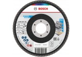 BOSCH X451 Fächerschleifscheibe, 115 × 22,23 mm, G60, T29, 2608626123