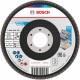 BOSCH X451 Fächerschleifscheibe, 115 × 22,23 mm, G60, T29, 2608626123