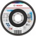 BOSCH X451 Fächerschleifscheibe, 115 x 22,23 mm, G120, T29, 2608626127 BOSCH X451 Fächerschleifscheibe, 115 x 22,23 mm, G120, T29, 2608626127