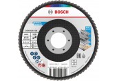 BOSCH X451 Fächerschleifscheibe, 115 × 22,23 mm, G120, T27 2608626136