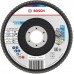 BOSCH X451 Fächerschleifscheibe, 125 × 22,23 mm, G80, T29 2608626142