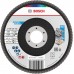 BOSCH X451 Fächerschleifscheibe, 125 × 22,23 mm, G120, T29 2608626143