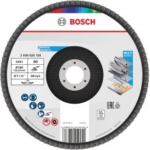 BOSCH X451 Fächerschleifscheibe, 180 × 22,23 mm, G80, T29 2608626158