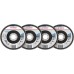 BOSCH X451 Fächerschleifscheiben Set, 125x22,23 mm, G40; 60; 80; 120, T27 2608626164