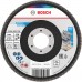 BOSCH X451 Fächerschleifscheibe, 115 × 22,23 mm, G120, T29, 15 ks 2608626170