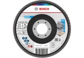 BOSCH X451 Fächerschleifscheibe, 115 × 22,23 mm, G60, T27, 15 ks 2608626172