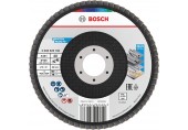 BOSCH X451 Fächerschleifscheibe, 125 × 22,23 mm, G40, T29, 15 ks 2608626175