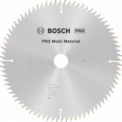BOSCH PRO Multi Material Kreissägeblatt, 254 x 30 x 3,2 mm, 80 2608640450
