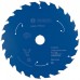 BOSCH Kreissägeblatt für Akk Expert for Wood 165x20x1,5/1x24T 2608644507