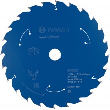 BOSCH Kreissägeblatt für Akk Expert for Wood 184x20x1,6/1x24T 2608644510