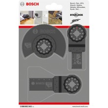 Bosch StarLock GOP Set 3tlg. Holz Set, 2608662343
