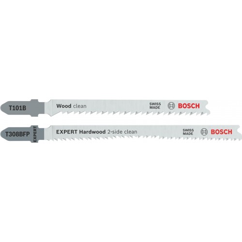 BOSCH T101B und EXPERT Hardwood T308BFP StichsägeblätterSet, 26-tlg. 2608665462 BOSCH T101B und EXPERT Hardwood T308BFP StichsägeblätterSet, 26-tlg. 2608665462