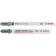 BOSCH T101BR und EXPERT Laminate clean T128BHM Stichsägeblätter-Set, 26-tlg. 2608665463