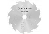 BOSCH PRO Wood cordless Kreissägeblatt 160x20/15,875x1,5/1,0x12T 2608837675