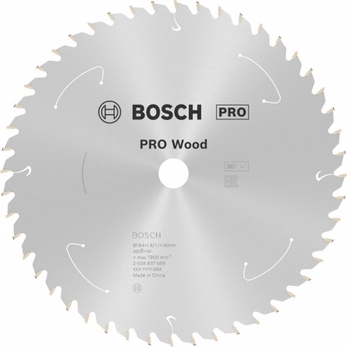 BOSCH PRO Wood cordless Kreissägeblat 184x16x1,6/1,1x48T 2608837699
