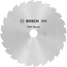 BOSCH PRO Wood cordless Kreissägeblatt 250x30x2,2/1,6x24T 2608837727