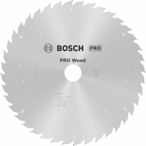 BOSCH PRO Wood cordless Kreissägeblatt 254x30x2,2/1,6x40T 2608837734