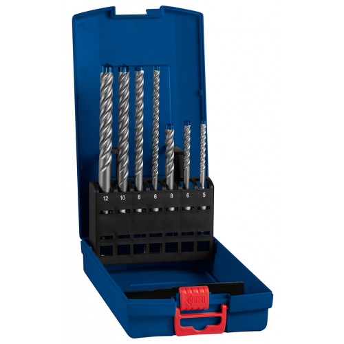 BOSCH EXPERT SDS plus-7X Hammerbohrer-Set, 5/6/6/8/8/10/12 mm, 7-tlg. 2608900195