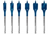 BOSCH EXPERT Self Cut Speed Flachfräsbohrer-Set, 14/16/18/20/22/24 mm, 6-tlg. 2608900332