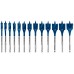 BOSCH EXPERT Self Cut Speed Flachfräsbohrer-Set, 13-tlg. 2608900336