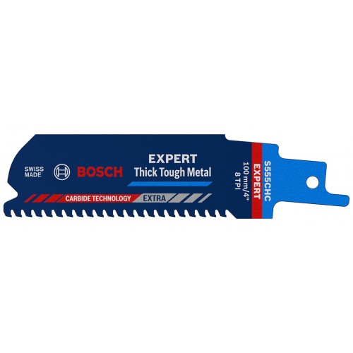 BOSCH EXPERT ‘Thick Tough Metal’ S 555 CHC Säbelsägeblatt, 1 Stück 2608900364