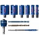BOSCH EXPERT Construction Material Lochsäge-Set 20/25/32/38/51/64 mm, 10-tlg. 2608900490