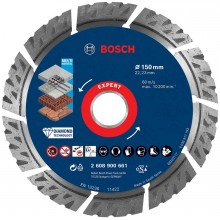 BOSCH EXPERT MultiMaterial Diamanttrennscheiben, 150 x 22,23 x 2,4 x 12 mm 2608900661